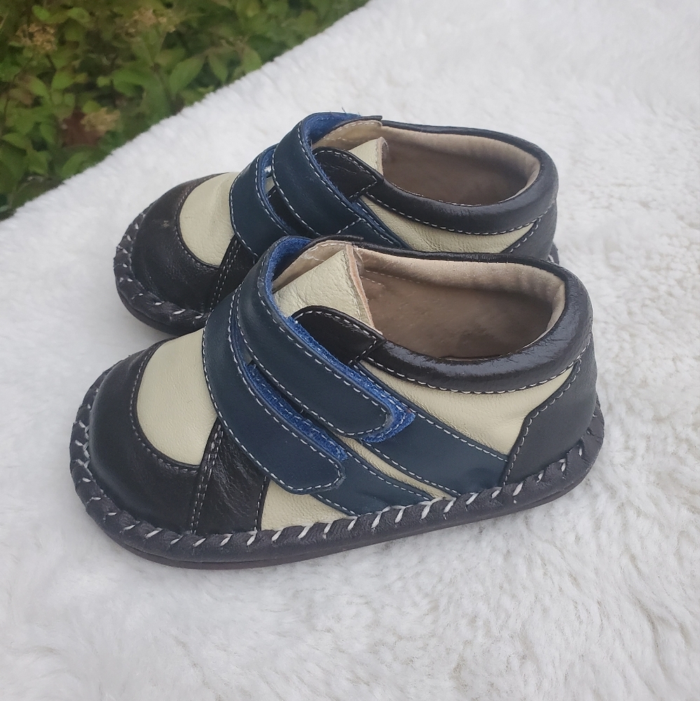 KEEN Baby Walker Shoes in Black and Blue SIZE 5T - Picture 1 of 8